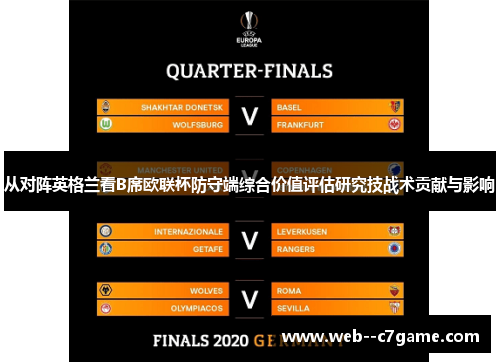 从对阵英格兰看B席欧联杯防守端综合价值评估研究技战术贡献与影响 从对阵英格兰看B席欧联杯防守端综合价值评估研究技战术贡献与影响
